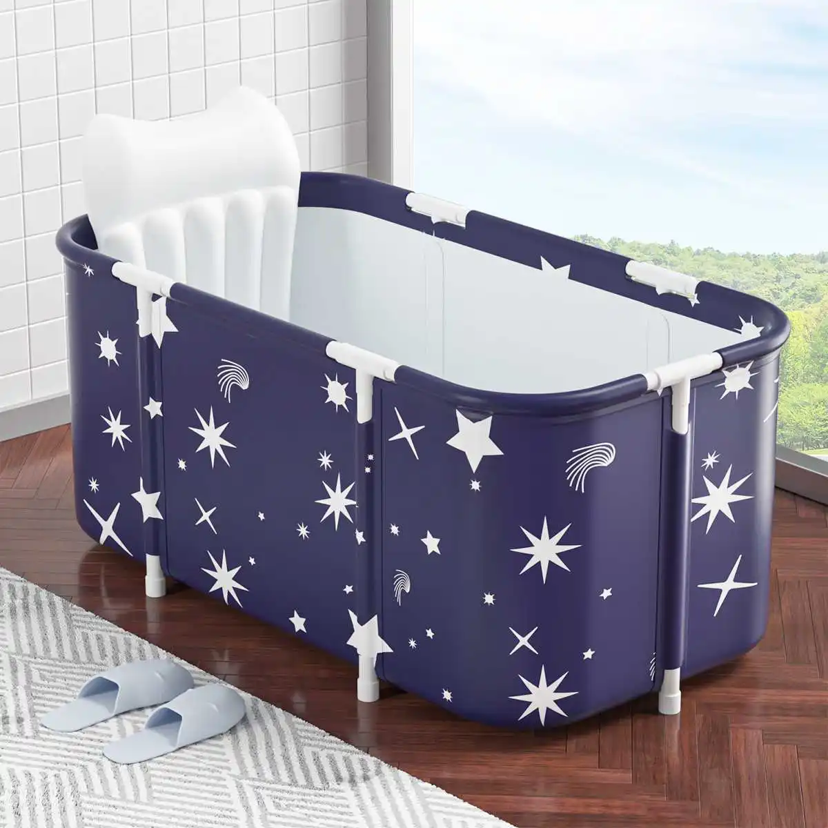 Portable Adult Folding Bathtub Bath Bucket Bidet Body Children Large Capacity Keep Foldable Tub SPA Bathtub Barrel