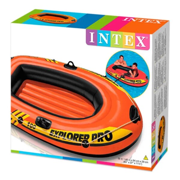 Inflatable boat INTEX Explorer PRO 100 - 160X94X29 cm - Image 4