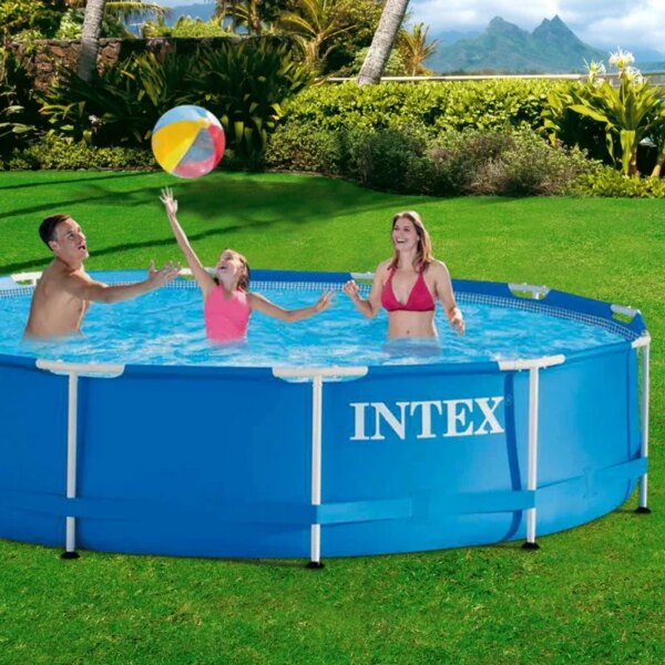 Swimming pool detachable INTEX Metal Frame 366x76 cm - Image 3