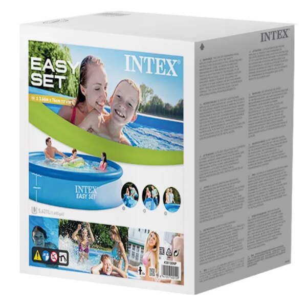 Inflatable pool INTEX Easy Set 5.621 litres 366x76 cm - Image 4