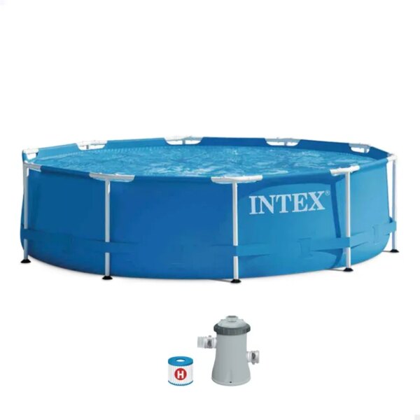 Detachable swimming pool circular INTEX Metal Frame 4485 litres 305x76 cm