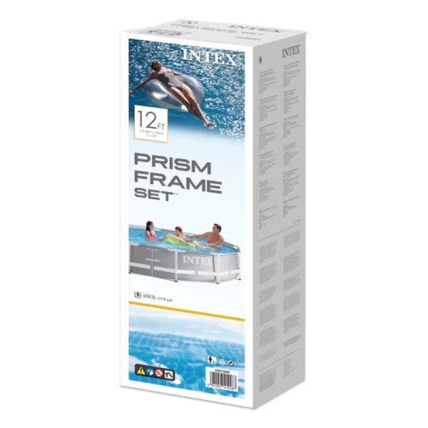 Detachable pool INTEX Prism Frame without sewage 366x76 cm - Image 4