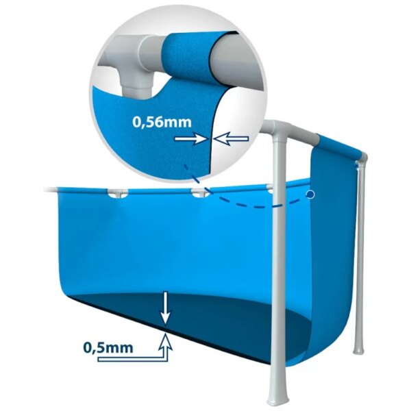 Piscina desmontable INTEX Metal Frame - Image 3